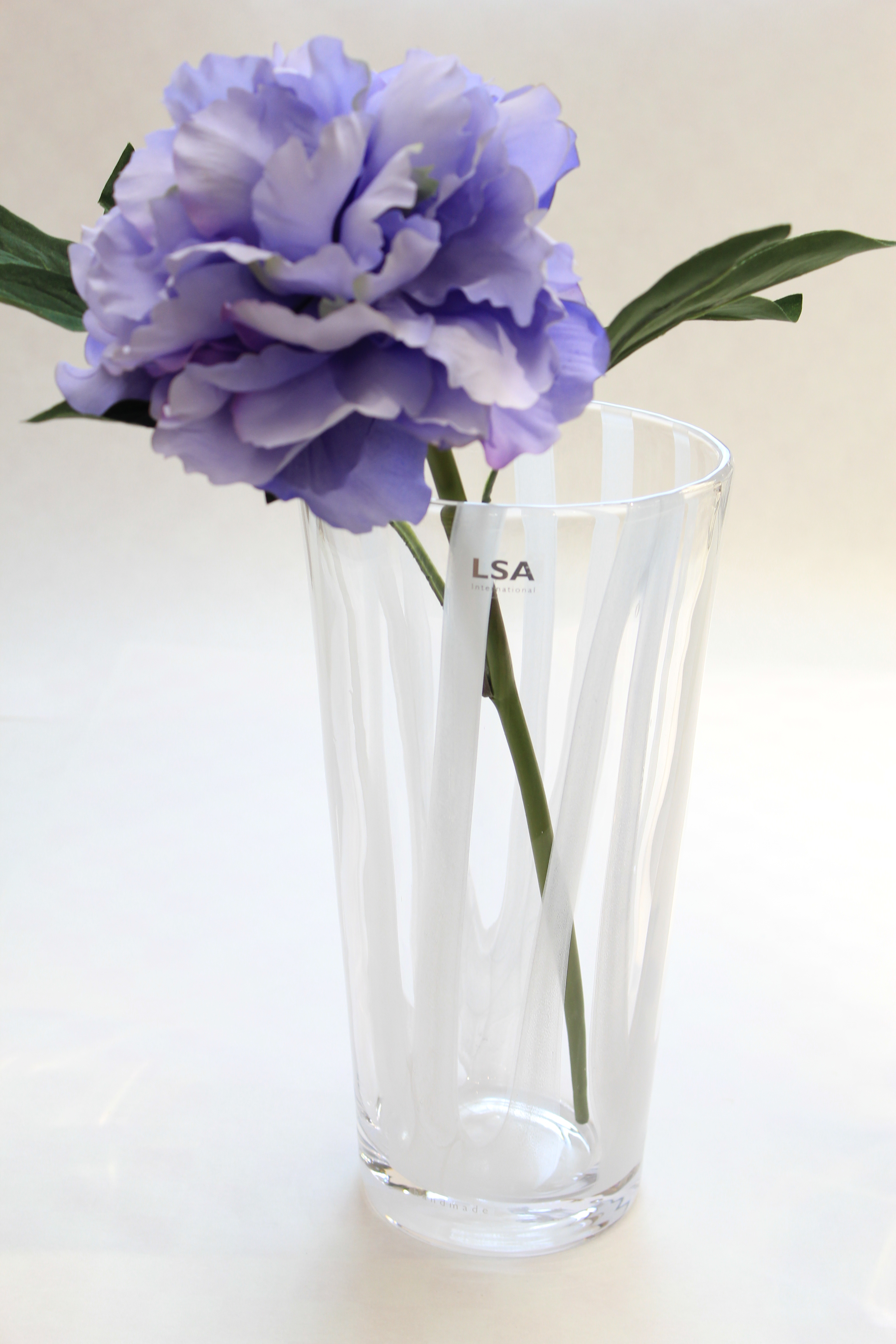LSA フラワーベース 造花付き 大型 カッシーナ取扱 オブジェ - 花瓶